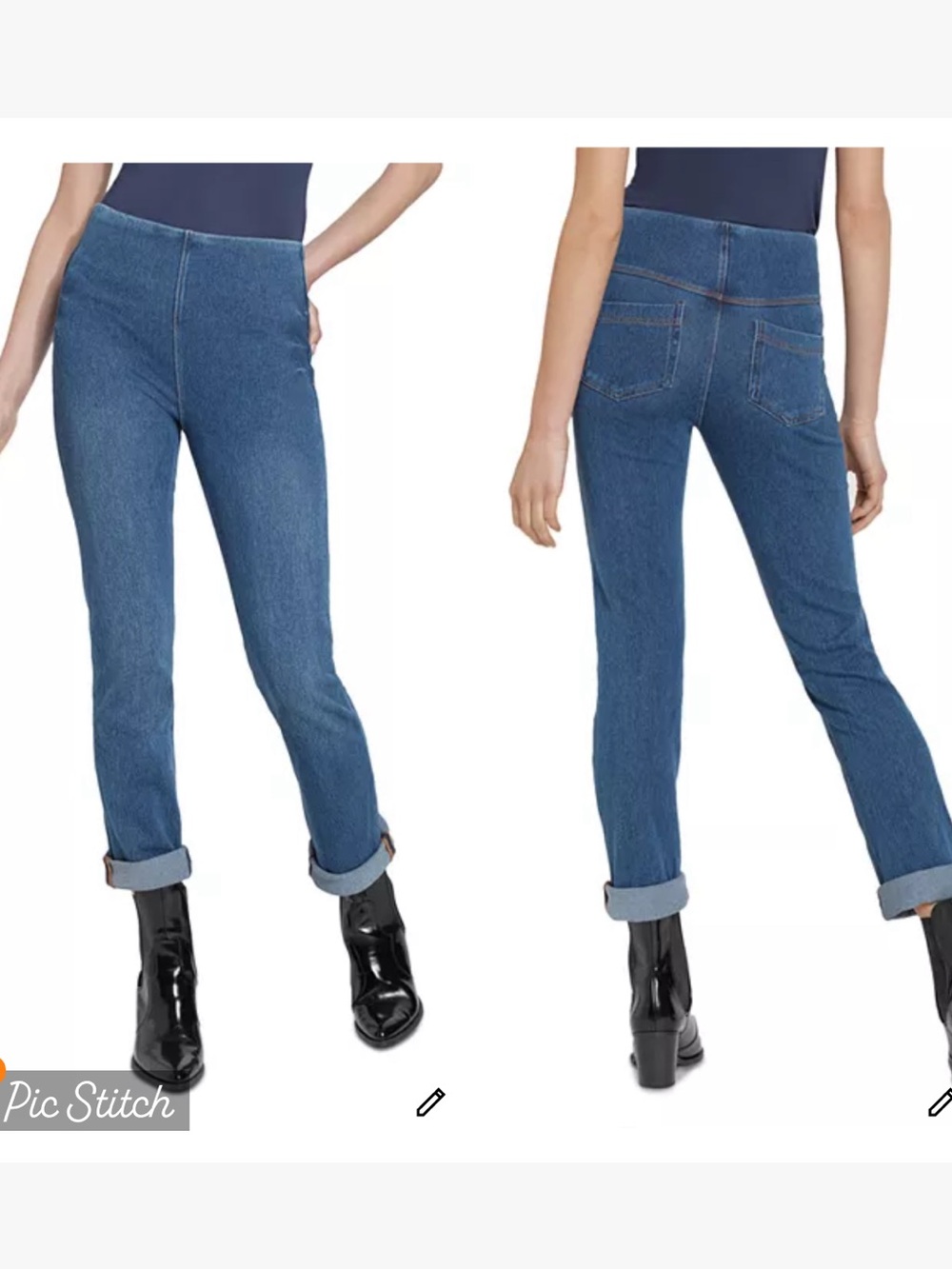 Lysse Boyfriend Denim Leggings